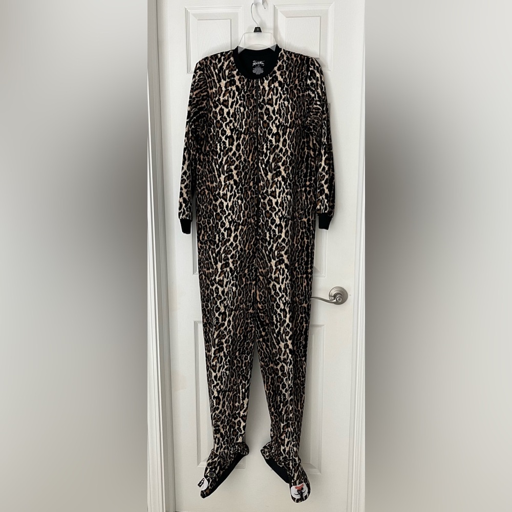 Nick & Nora Leopard One Piece Pajama